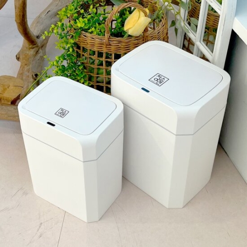 청소앤 노터치 자동 센서휴지통 12L 1개+16L 1개