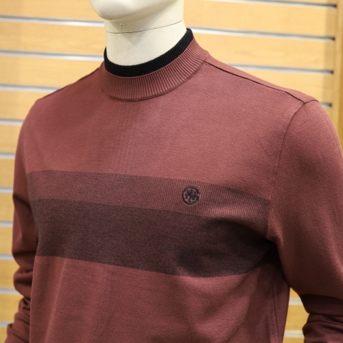 인디안 워셔블 솔리드 하프넥 MIE BH4F8301 베이지 110_이미지