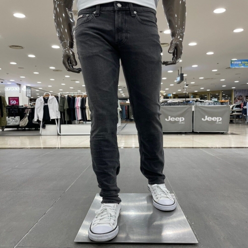 남성 블랙워시 슬림핏 데님 팬츠 4RB731G-W0J_DG