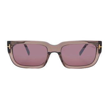 톰포드 에즈라 보르도 미러 직사각형 남성 선글라스 151505742_이미지