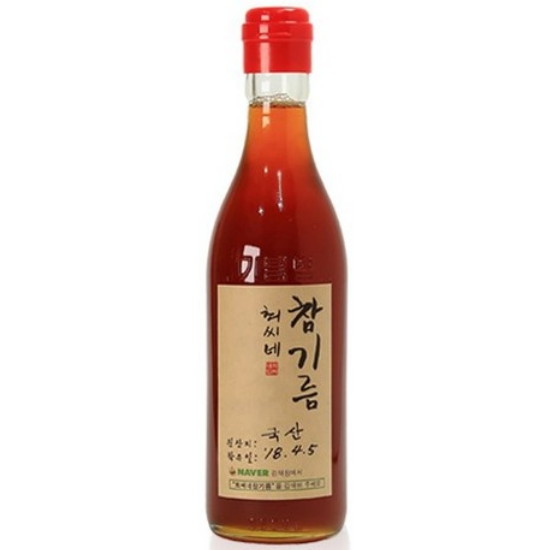 최씨네방앗간 최씨네 국산 참기름 실속형 350ml (1개)