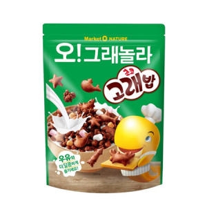 마켓오 오그래놀라 초코고래밥 시리얼 250g