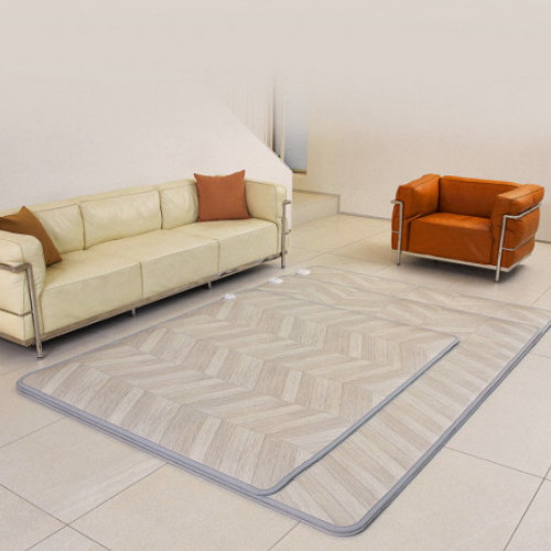 한일전기  헤링본 카본 탄소매트 (특대형, 230x183cm)