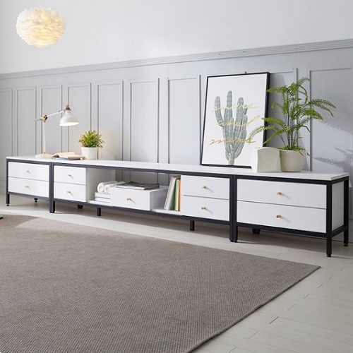 미아트 아미띠에 모티코 2단 거실장세트 3100