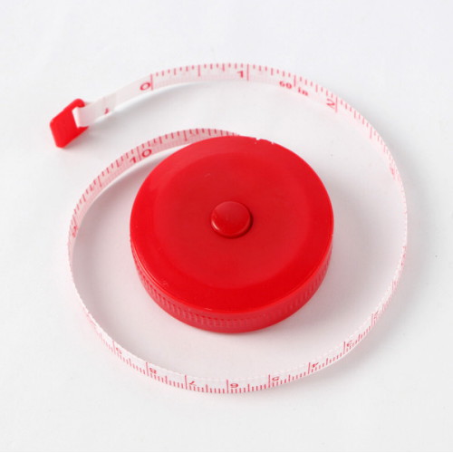 (주)Tree 비비 원형 휴대용 미니 옷줄자 (1.5m)