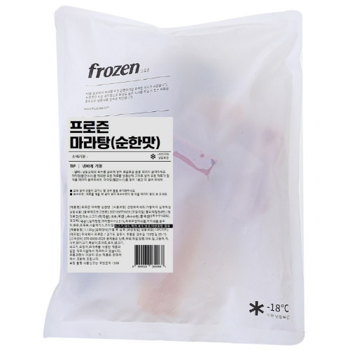 프로즌 마라탕 순한맛 1.13kg이미지입니다. 누르면 해당 게시물로 새창이동합니다.