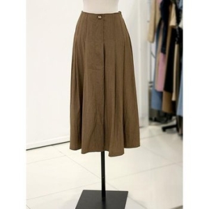 메종블랑쉬 세이브존03 허리 뒷밴딩 핀턱 롱 스커트 AGM253JSK802A 41003969