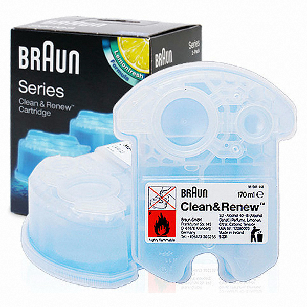 브라운 전기면도기 세정액 CCR (일반구매) (2개)