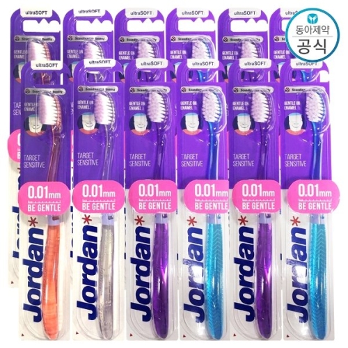 조르단 타겟 센스티브 칫솔 (11개)