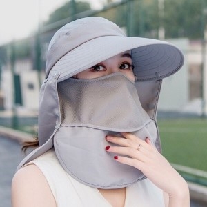 [불명] 햇빛 자외선 차단 썬캡 여름 농사 밭일 농부 모자 W8E8480_이미지