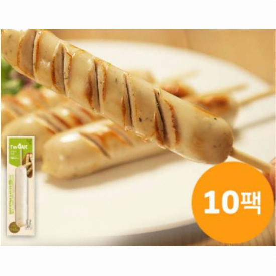 와이즈유엑스글로벌 아임닭 프랑크 허브 닭가슴살 꼬치형 소시지 70g (50개)
