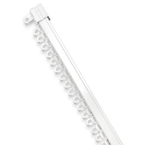 윈도우드레스 화이트 길이조절 커튼레일 16자 (320~480cm)