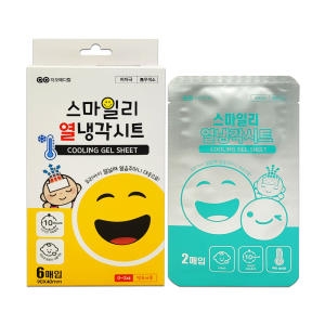 덤앤덤 스마일리 열냉각시트 (영유아용)