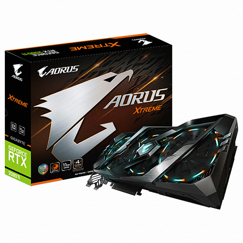 GIGABYTE AORUS 지포스 RTX 2080 Ti XTREME D6 11GB