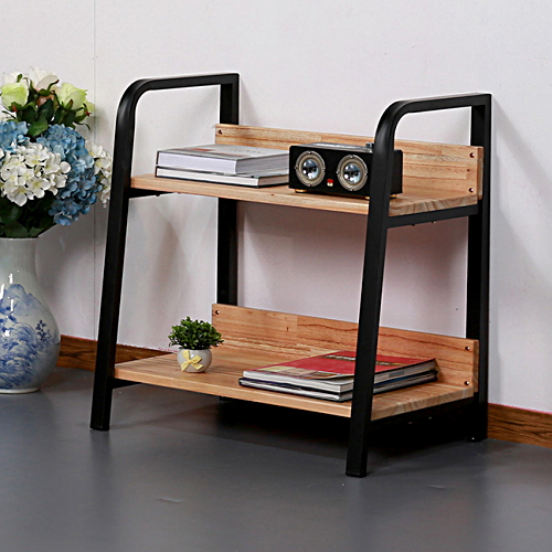 우아미가구 울로스 원목 2단 책장