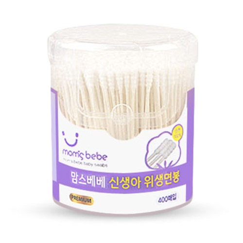 맘스베베 신생아 위생 면봉 아기면봉 신생아면봉 유아_이미지