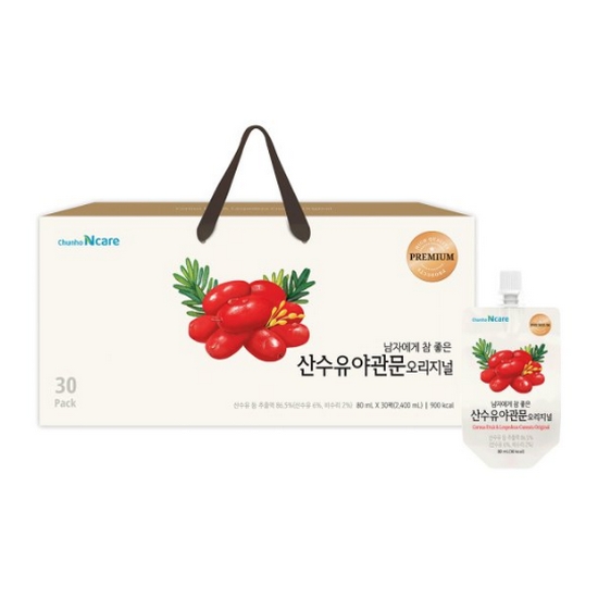 천호엔케어 남자에게 참 좋은 산수유야관문 오리지널 80ml 30포 (2개)