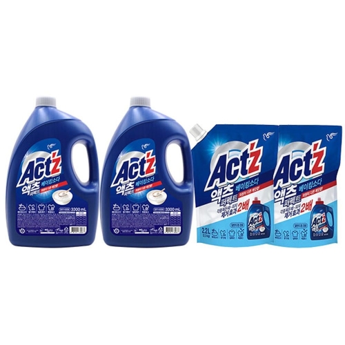 액츠 퍼펙트 베이킹소다 3.3L + 리필 2.2L
