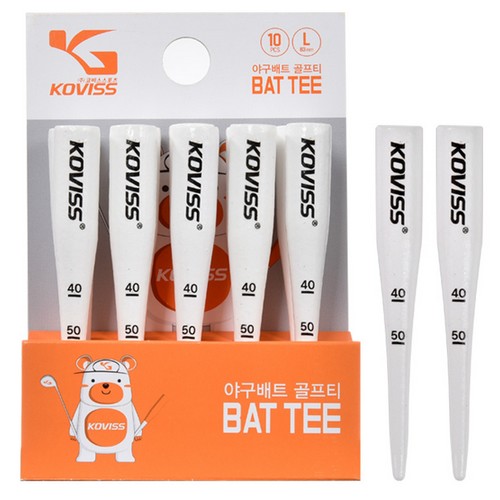 코비스 야구배트 골프티 BT-101 83mm이미지입니다. 누르면 해당 게시물로 새창이동합니다.
