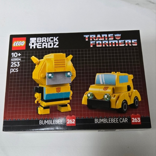 레고 Bumblebee 로봇과 자동차 (40804) (일반구매)_이미지