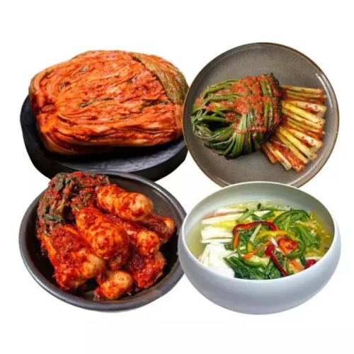도미솔식품 왕비포기김치 7kg + 해풍맞은노랭이백김치 2kg + 왕자총각김치 2kg + 제주쪽파보리김치 1kg [1개]