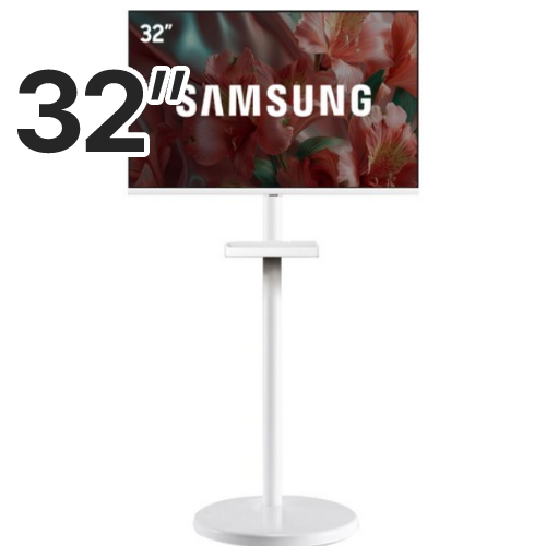 삼성전자 무빙스타일 M5 S32DM500 이동형 패키지 (스마트마운트 VI-201-S(화이트))_이미지