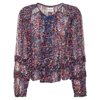 이자벨마랑 에뚜왈 여성 Felipa 프린트 비스코스 탑 77I E1B073 TP7214
