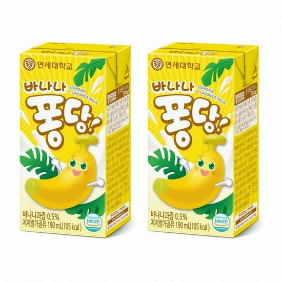 연세우유 바나나퐁당 190ml이미지입니다. 누르면 해당 게시물로 새창이동합니다.