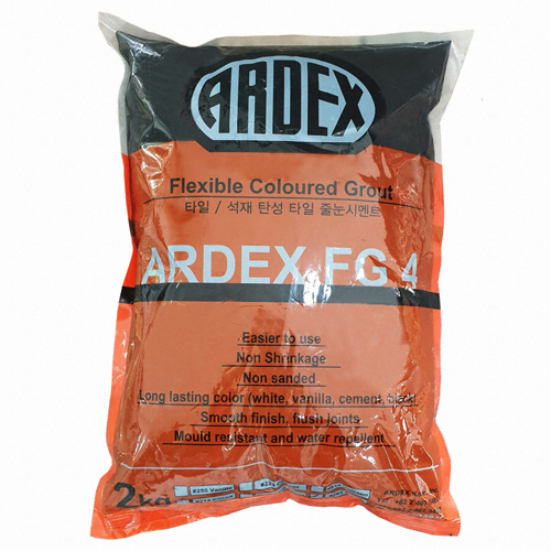 아덱스 탄성 타일 줄눈 시멘트 ARDEX FG4 2kg (4개)_이미지