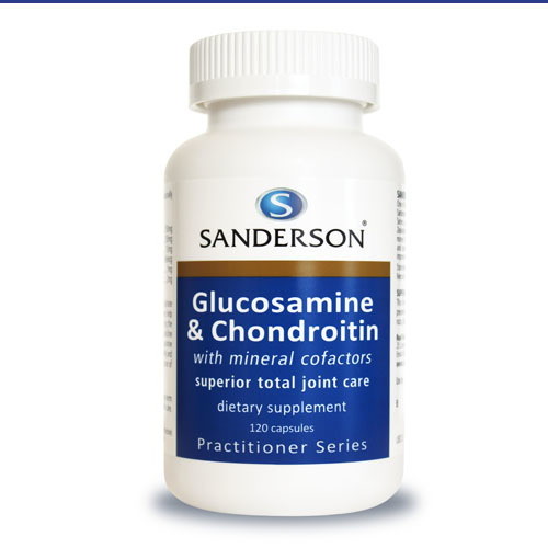 샌더슨  글루코사민 콘드로이친 120캡슐 (해외) (1개)