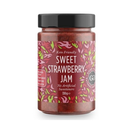 굿굿잼 스테비아 저칼로리 딸기잼 330g