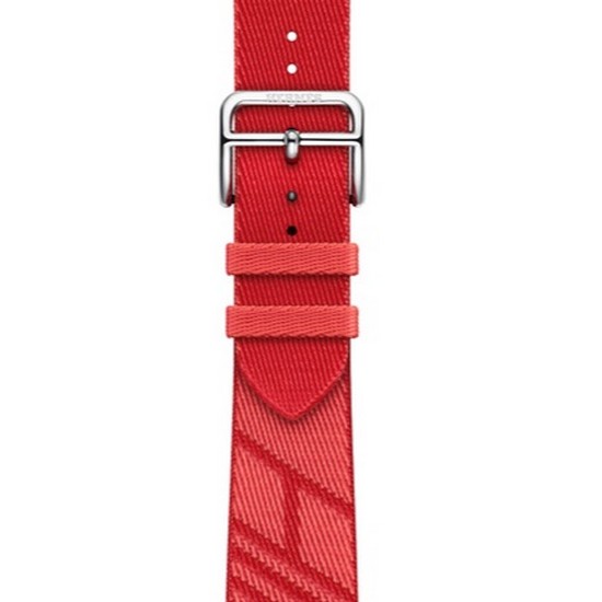 APPLE 워치 에르메스 점핑 싱글 투어 (로즈 텍사스/루즈 삐멍) (38mm/40mm/41mm)_이미지
