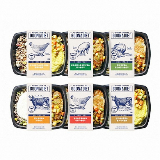 고온어다이어트 고온어도시락 시즌1 현미밥식단 (12팩)