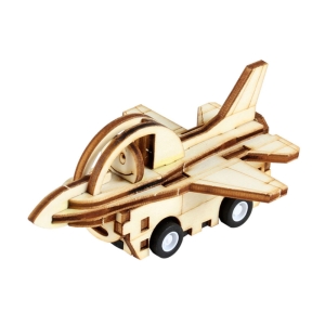 영공방 키즈초이스협력사 키즈초이스도매 달려라 제트기 YM861-11 목재모형 조립키트 조립 모형완구 방학숙제_이미지