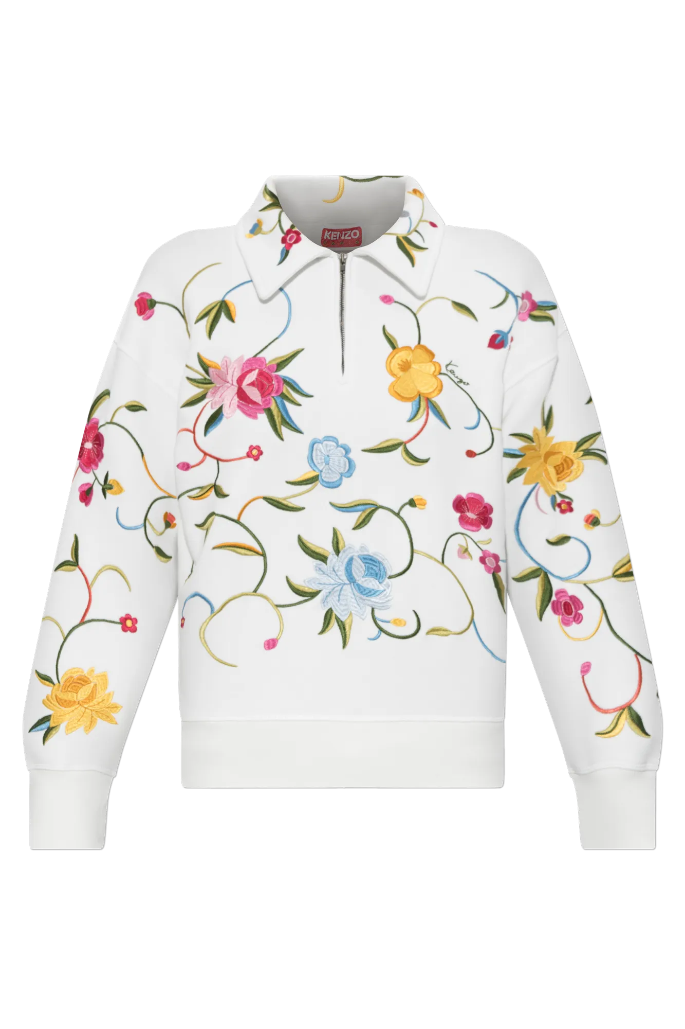 스웨트 셔츠 with floral motif FG62SW5504MJ02
