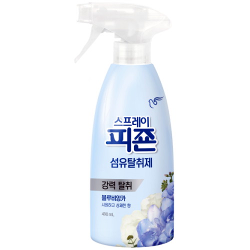 피죤 섬유탈취제 블루비앙카 490ml (3개)_이미지