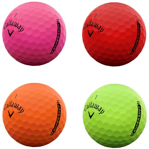 캘러웨이 2023 슈퍼소프트 23 (무광컬러공, 6개)_이미지