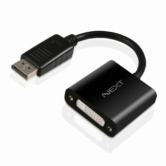 이지넷유비쿼터스 넥스트 <b>DisplayPort</b> <b>to</b> <b>DVI</b> 컨버터 (NEXTLINK-DPD01)