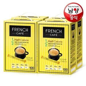 남양유업 프렌치카페 1/2 하프 칼로리 100개입 (4개)_이미지