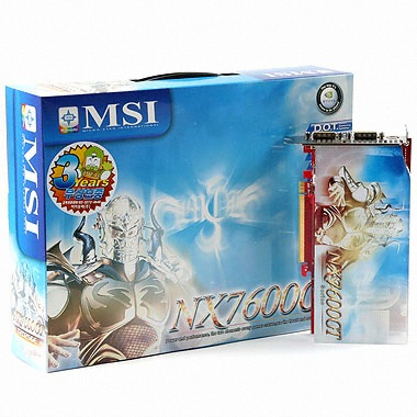 MSI 지포스 7600GT NX7600GT-T2D256E ICE-Edition 256MB 아이보라_이미지