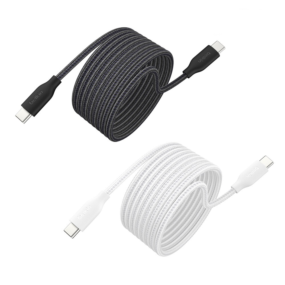 벨킨 240W 부스트 차지 프로 브레이디드 마그네틱 케이블 CAB028 (2m)