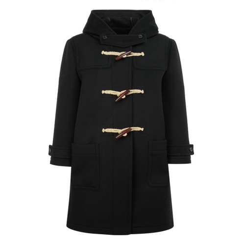 헤지스레이디스 여성 후드 더플 롱 코트 WSCO4D105BK_이미지