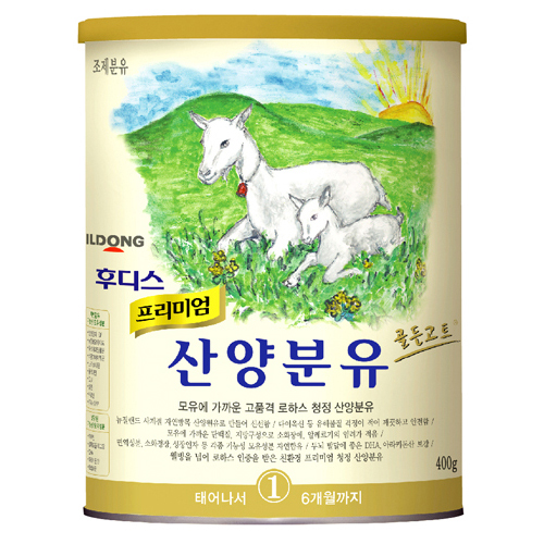 일동후디스 프리미엄 산양분유 1단계 400g (6개)_이미지