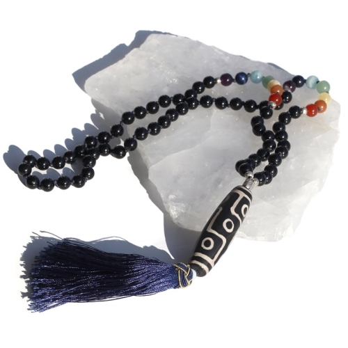 9안천주 레인보우 행운 소원성취 목걸이 HSI-221118