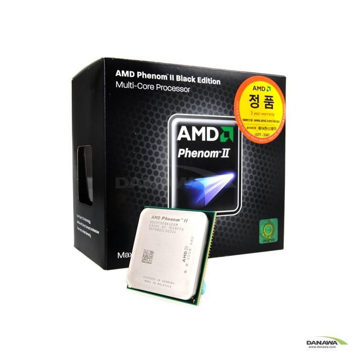 AMD 페넘II-X4 970 Black Edition (데네브) (정품)_이미지