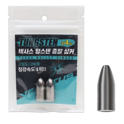 싸파 베나투스 텍사스 텅스텐 총알 싱커 3/4oz