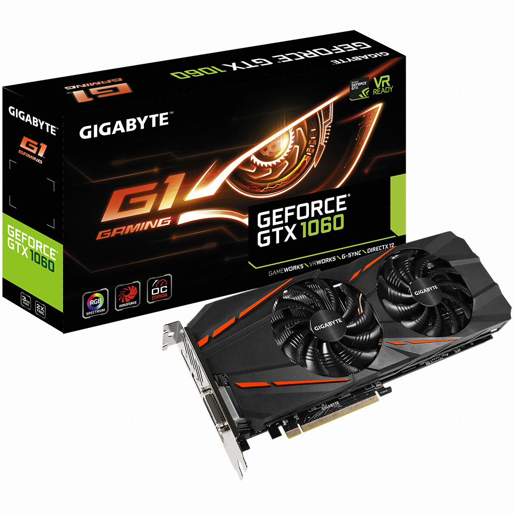 GIGABYTE 지포스 GTX1060 G1.GAMING D5 3GB