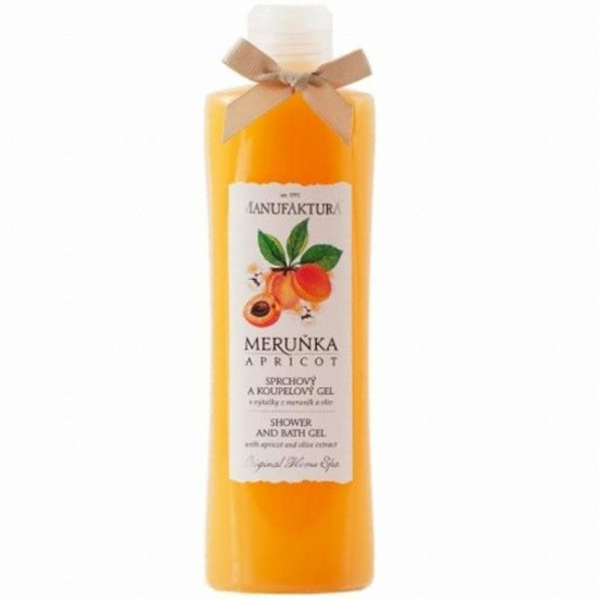 마뉴팍투라 살구 샤워 앤 바스젤 215ml (1개)_이미지