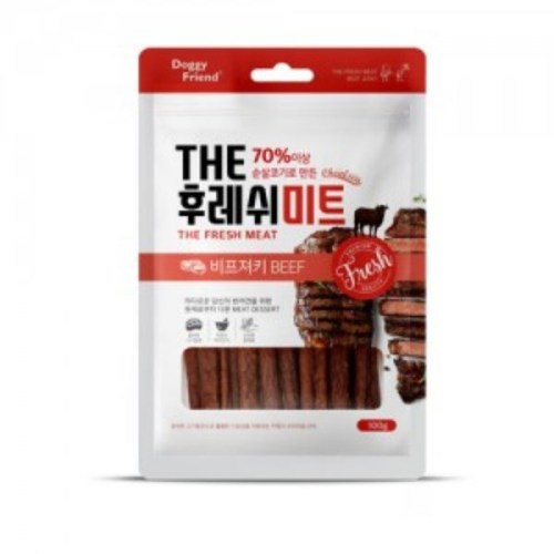 도기프렌드 더 후레쉬미트 비프져키 100g (10개)_이미지