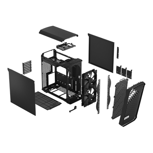 Fractal Design Torrent Compact Black Solid_이미지